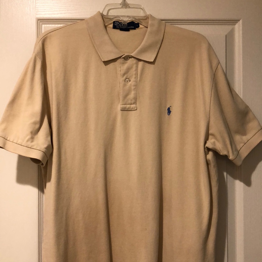 Tan Men’s Polo